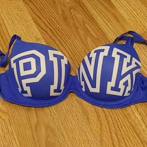 Victoria secret pink bra light padding